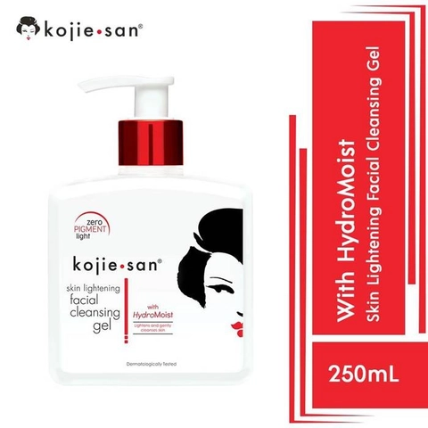KOJIE SAN Skin Lightening Facial Cleansing Gel With Hydromoist 250ml