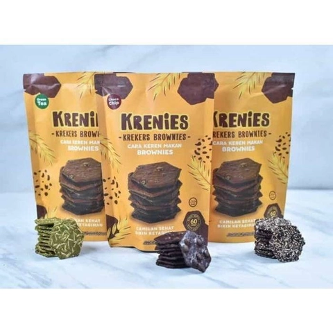 EVM Stockist - Krenies Makanan Ringan Krekers Brownies