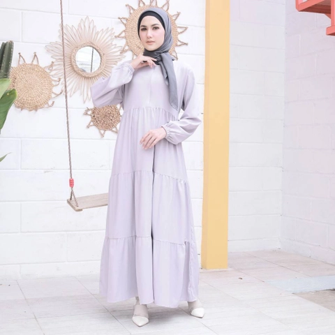 Kalisha Official - Gamis Fasha Polos Premium Hot Item