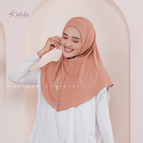 Kalisha Official - Jilbab Helma Jumbo Sport Masker Headset Jersey