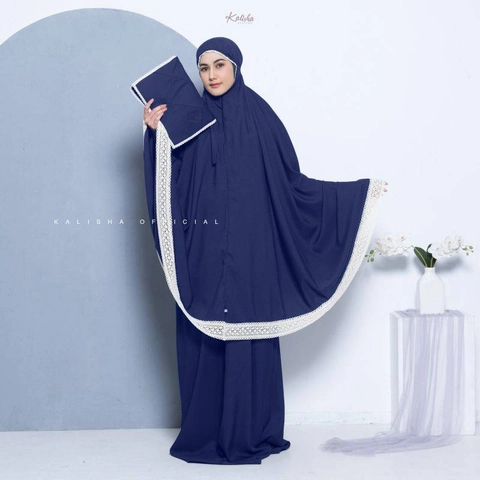 Kalisha Official - Mukena Athaya Dewasa Free Tas Sejadah