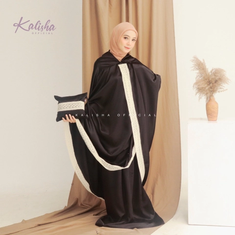 Kalisha official - Aira Velvet Mukena Dewasa 2 in 1 Mewah