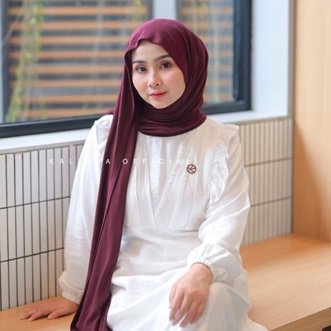 Kalisha official - KALISHA X MIMA Pashmina Rayon Spandex Kaos Anna