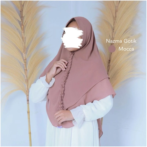 Kalisha official - Hijab Nazma Gotik Jumbo Ceruty