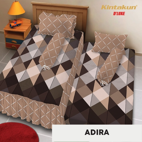 Kintakun - Sprei Duo 2in1 Single 120x200cm Dluxe Microtex