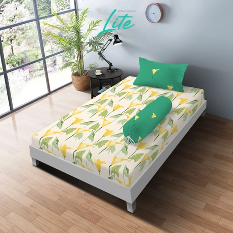 Kintakun - Kintakun LITE Sprei Set 100 / 120 Nada Microfiber 20 cm