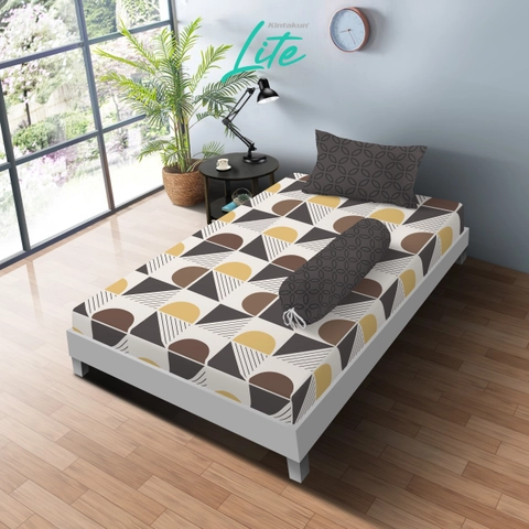 Kintakun - Kintakun LITE Sprei Set 100 / 120 Brandon Microfiber 20 cm