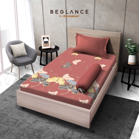 Kintakun - BEGLANCE Sprei Set 120 x 200 Microtex Premium Microsuede 30cm