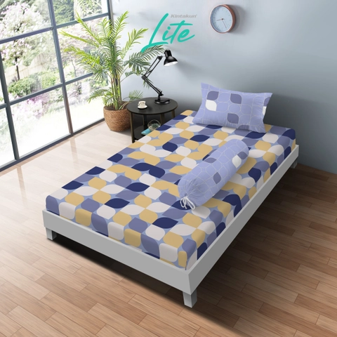 Kintakun - Kintakun LITE Sprei Set 100 / 120 Aliya Microfiber 20 cm