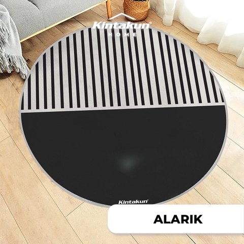 Kintakun - Karpet Lantai Ruang Anti Slip Lingkaran