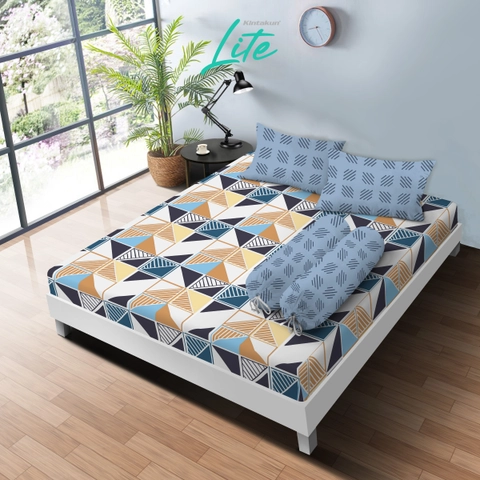 Kintakun - Kintakun LITE Sprei Set 160 / 180 Wafara Microfiber 20 cm