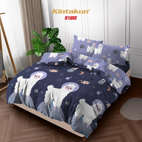 CUCI GUDANG Kintakun Bed Cover Set Dluxe Viuna