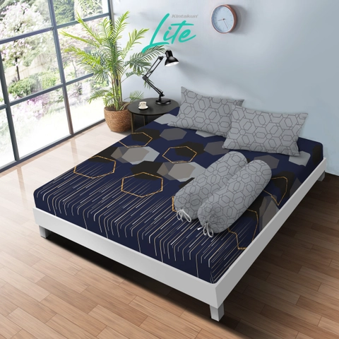 Kintakun - Kintakun LITE Sprei Set 160 / 180 Ardito Microfiber 20 cm