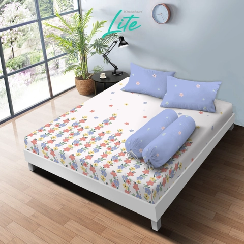 Kintakun - Kintakun LITE Sprei Set 160 / 180 Bestari Microfiber 20 cm