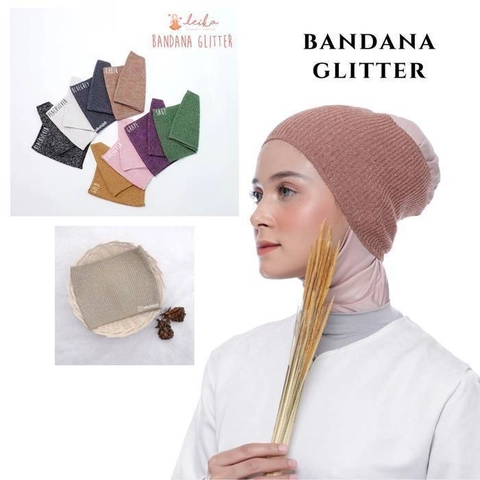 Leika Hijab - Bandana Glitter