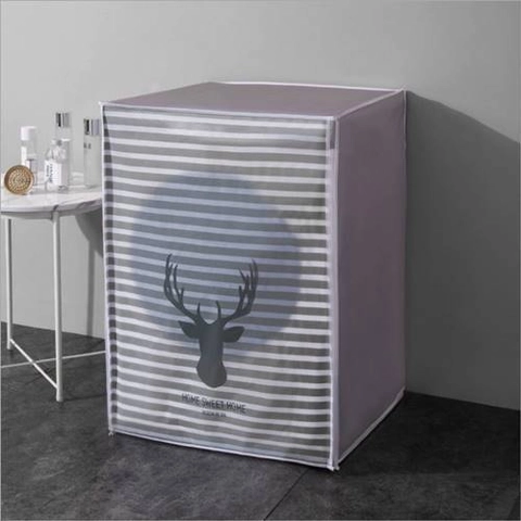 Lilopilo - Peva Washing Machine Cover / Penutup Sarung Mesin Cuci Bahan Pvc Tebal