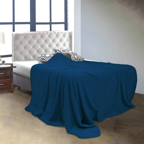LADY ROSE OFFICIAL - VALLERY QUINCY Blanket Luxury Navy