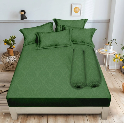 LADY ROSE OFFICIAL - Aloha Bed Cover King Forest Green