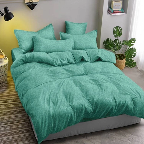 LADY ROSE OFFICIAL - ALOHA Bed Cover King Emboss Aqua