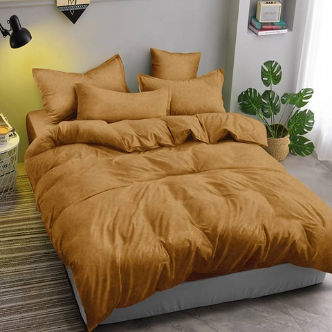 LADY ROSE OFFICIAL - ALOHA Bed Cover King Emboss Golden