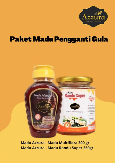 Madu Azzura - Paket Madu Pengganti Gula