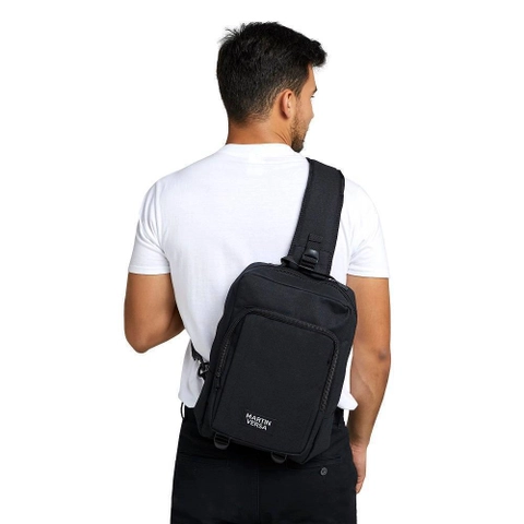 Martin Versa CH12 Tas Selempang Pria Man Slingbag Kanvas Messenger