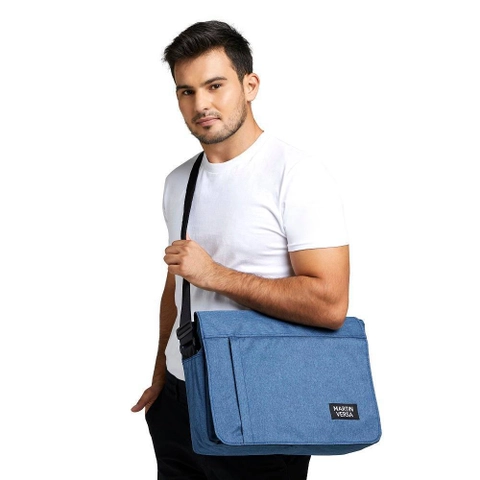 Martin Versa SL4 Tas Selempang Pria Laptop Macbook Kanvas Men Slingbag Daily Messenger