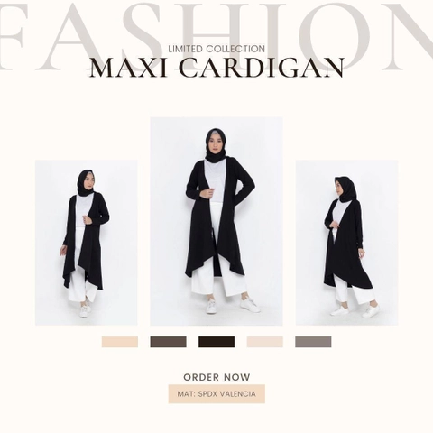 Modesee - Maxi Flare Cardigan