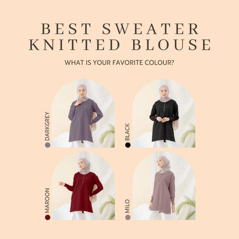 Modesee - Knitted Blouse
