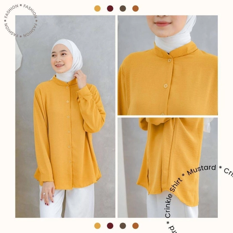 Modesee - Crinkle Shirt