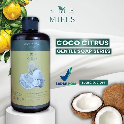 Miels - MIELS - Coco Citrus Face & Body Soap