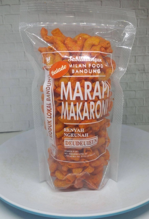 Milan Food Bandung - (NEW) Makaroni Marapi Makanan Ringan 90gr