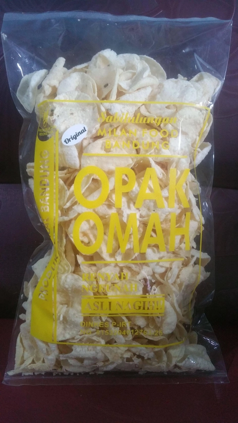 Milan Food Bandung - (NEW) Opak Omah Makanan Ringan 70gr