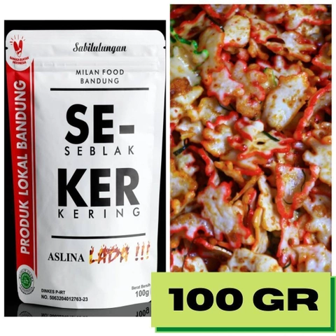 Milan Food Bandung - (NEW) Seker Duarr Makanan Ringan 100 gr