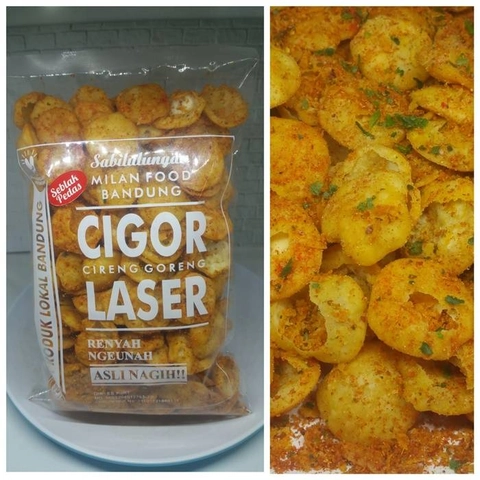 Milan Food Bandung - (NEW) Cigor Laser Makanan Ringan 200gr