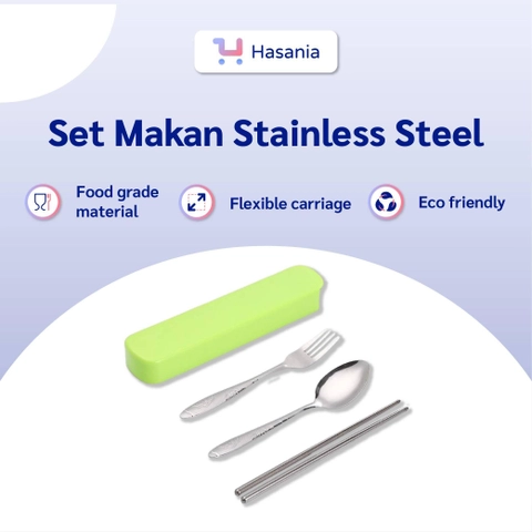 MP Hasania Home - Set Sendok Garpu Stainless Steel
