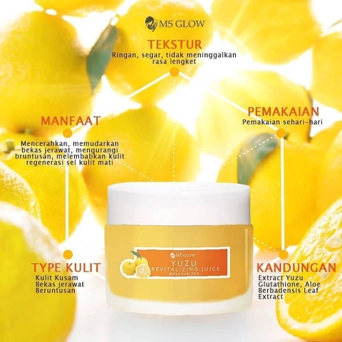 MS Glow Purwakarta - Yuzu Revitalizing Juice Moisturizer