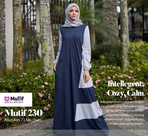 Mutif Bandung - Biru Navy
