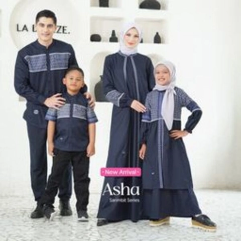 MUTIF Sarimbit Asha Aghrana Dark Blue
