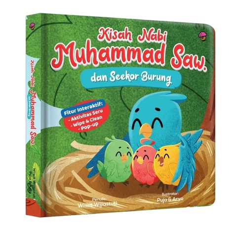 Mizan - KISAH NABI MUHAMMAD SAW DAN SEEKOR BURUNG BOARDBOOK