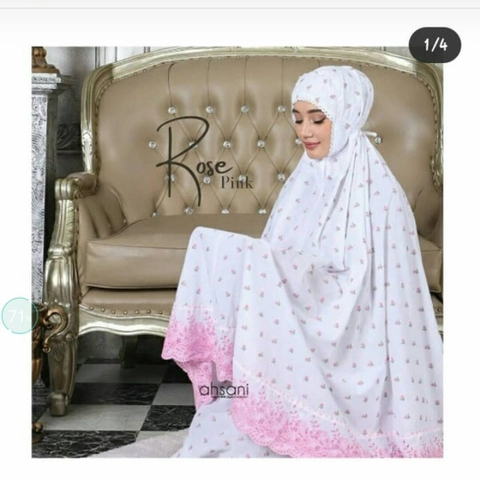Nadira - Mukena Rubia Timbul