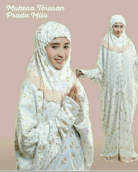 Nadira - Mukena Terusan Sutra