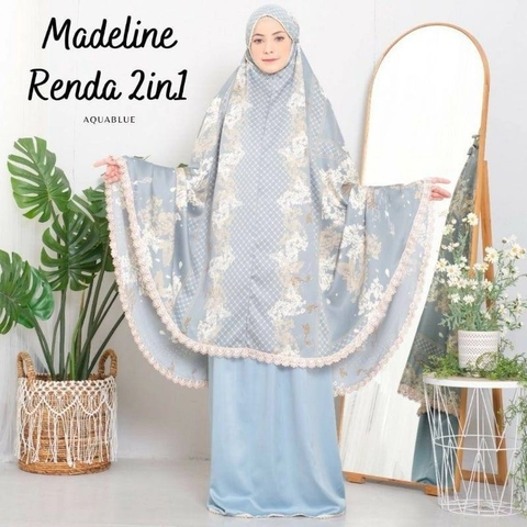Nadira [TA] - Mukena madeline renda 2 in 1