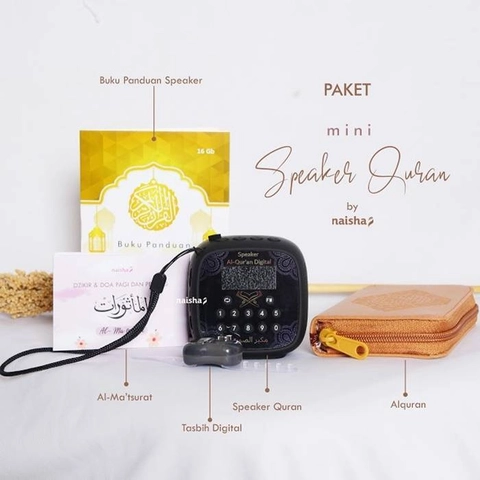 Naisha Hijrah - Full Paket Speaker Al-quran Mini