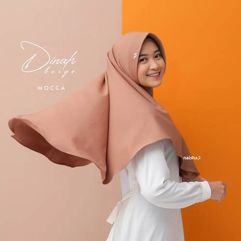 Naisha Hijrah Kerudung Bergo Dinah