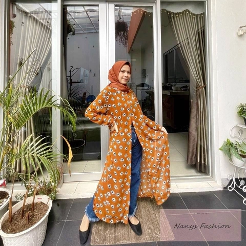 Nanys Fashion - OTR Long Outer Cemila