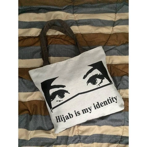 Nanys fashion - Tote Bag Hand Made TK06 Hijab Eye