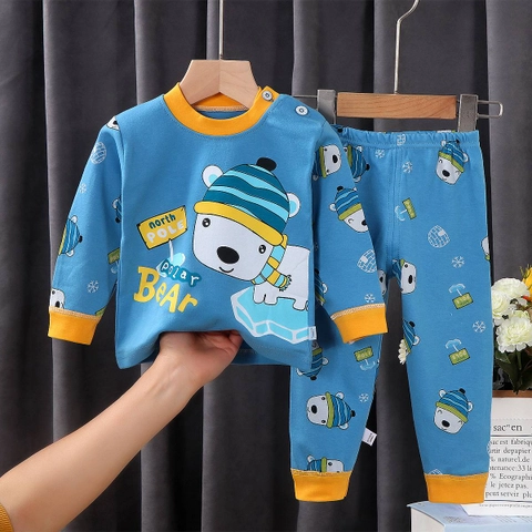 Neira - Setelan Baju Tidur Piyama Anak Ice Bear