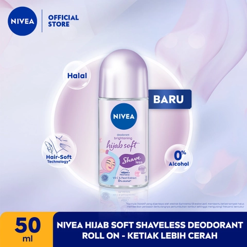 Nivea - NIVEA Brightening Hijab Soft Deodorant Roll On