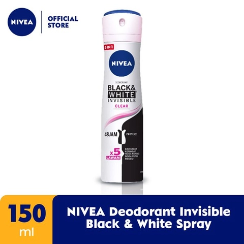 Nivea - NIVEA Black & White Invisible Original Deodorant Spray 150ml